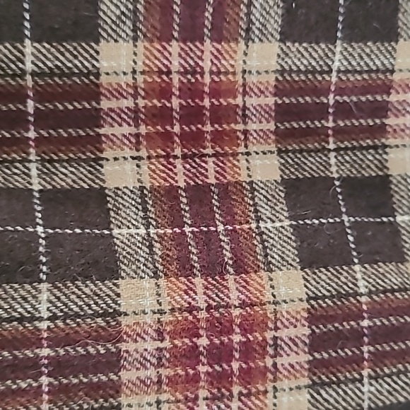 Plaid Wool Skirt - Picture 4 of 4